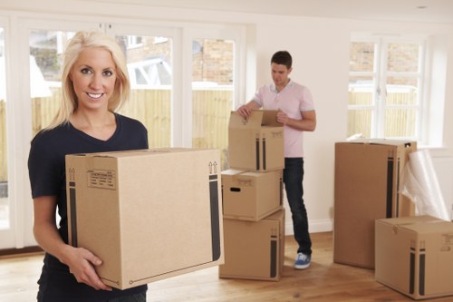 Local moving truck service in Brent for furniture transport