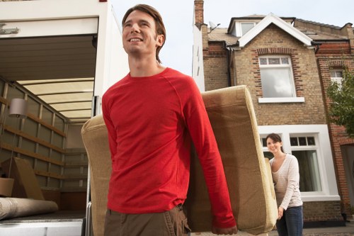 Grand piano relocation process in a Brent property