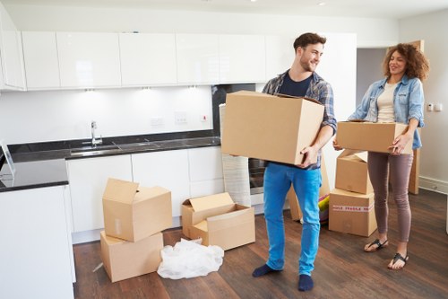 Professional Brent Removals team handling items carefully