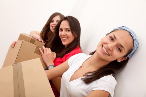 Local transfer station handling recyclable materials in Brent
