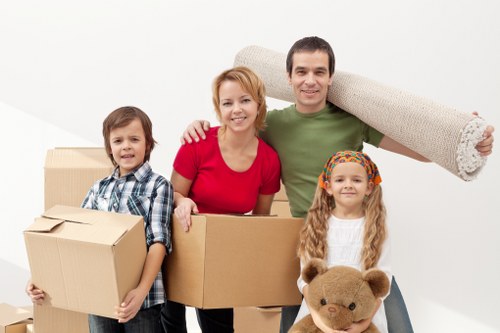 Commercial packing and unpacking services in Brent for office moves