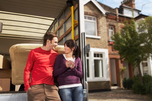Removal pricing tailored to busy Brent apartment access
