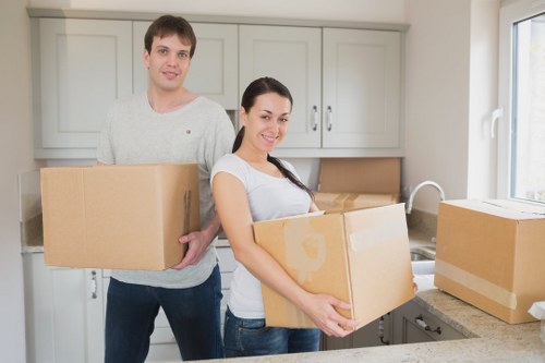 Spacious moving truck in Brent ready for loading